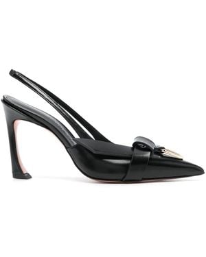 Piferi 85Mm Upanova Slingback Court Shoes - Black