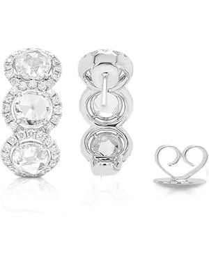 HYT Jewelry Diamond Drop-Design Earrings - White