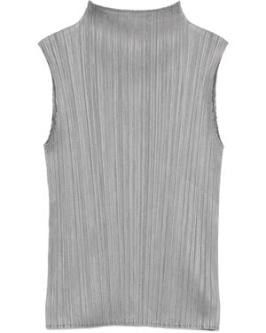 Pleats Please Issey Miyake Sleeveless and tank tops for
