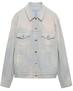 Prada Chaqueta de algodón - Gris