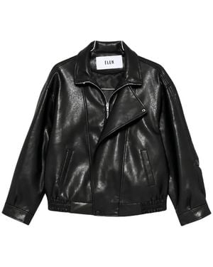 ELEH Elasticated-Hem Jacket - Black