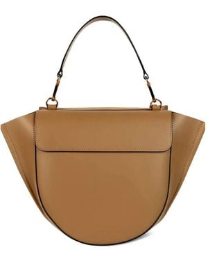 Wandler Medium Shopper Van Kalfsleer - Bruin