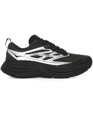 Hoka One One Bondi 8 Caged Sneakers - Black