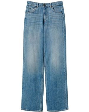 Twin Set Straight-Leg Jeans - Blue