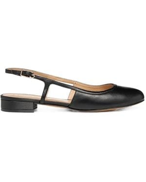 Geox Virnilisa B Buckle-Fastening Flat Court Shoes - White