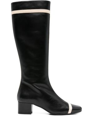 CAREL PARIS Stiefel mit Ledereinsätzen - Schwarz