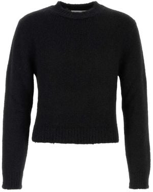Jil Sander Pullover aus Alpakagemisch - Schwarz