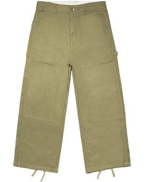 Engineered Garments Pantalones Painter - Verde