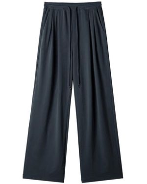 B+ AB Palazzo Broek Met Trekkoordsluiting - Blauw