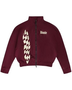 Rhude Warm Up Field Jacket - Red