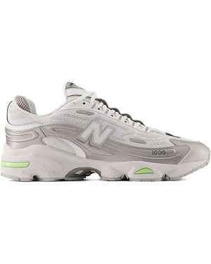 New Balance 1000 Metallic Mint Flash" Sneakers - Gray