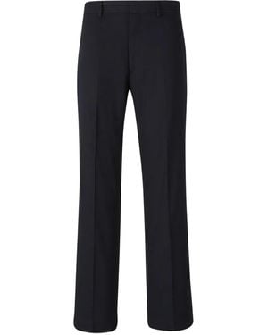 Berwich Cotton Trousers - Blue