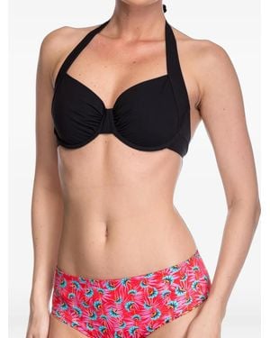 Banana Moon Robo D Halterneck Bikini Top - Black
