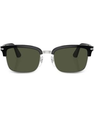 Persol Square-Frame Tinted-Lenses Sunglasses - Green