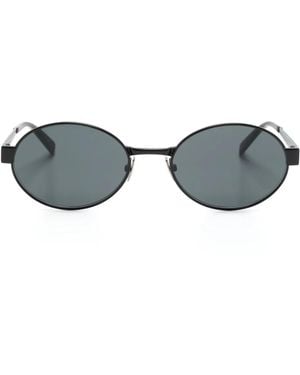 Saint Laurent Sl 692 オーバルフレーム サングラス - グレー
