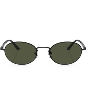 Persol Ida Oval-Frame Sunglasses - Green