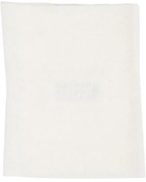 Maison Margiela Scaldacollo Con Dettaglio Cuciture - Bianco
