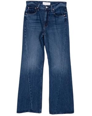 Mother The Bookie Twist Sneak Jeans - Blue