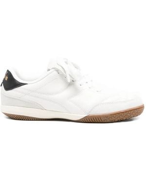 Diadora Lace-Up Trainers - White
