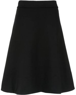 Amir Slama Flared Skirt - Black