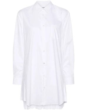 Junya Watanabe Pleated Shirt - White
