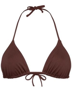 Eres Mouna Triangle Bikini Top - Purple