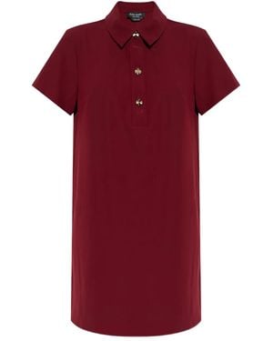 Kate Spade Vestido Corto Con Botones - Rojo