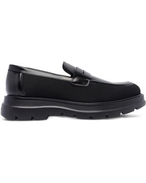 Stuart Weitzman Club La Penny Loafers - Black