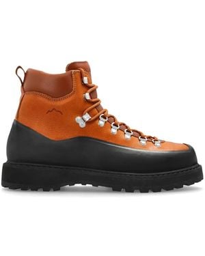 Diemme Roccia Leather Trainers - Brown