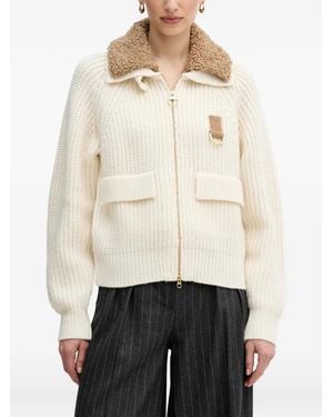 Barbour Jersey Con Cremallera - Neutro