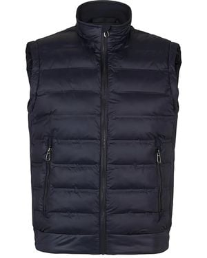 Joop! Gilet Imbottito Con Zip - Blu