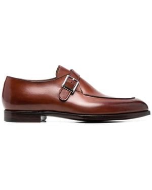 Crockett & Jones Lawrence Monk-Schuhe - Braun