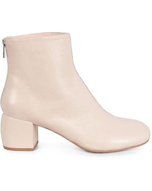 Agl Attilio Giusti Leombruni Tina Leather Ankle Boots - Natural