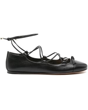 Alexandre Birman Clarita Ballerinas Mit Schleifendetail - Schwarz