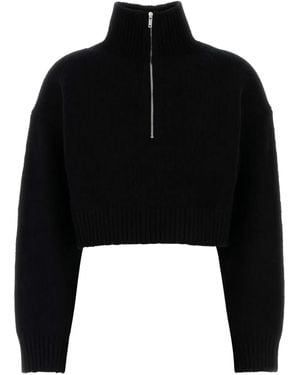 Nanushka Jersey Sonore - Negro