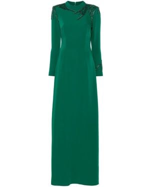 Cristallini Nemesis Maxi Dress - Green