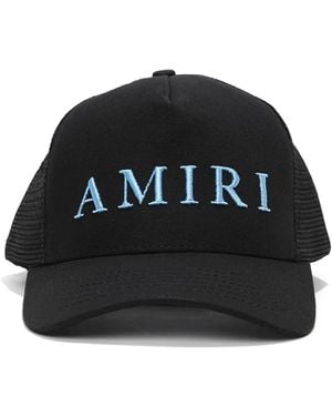 Amiri Embroidered-Logo Baseball Cap - Black