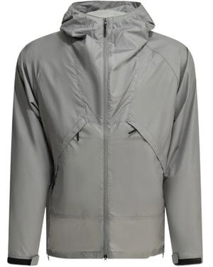 Goldwin Hooded Zip-Up Jacket - Grey