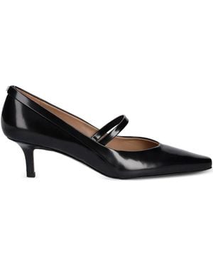 BOSS Spitze Charlize Pumps Mit Riemen 50Mm - Schwarz
