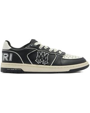Amiri 'Newport' Leather Blend Trainers - White