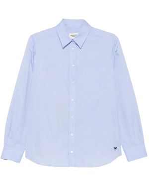 Weekend by Maxmara Patch-Pocket Buttoned Shirt - Blue