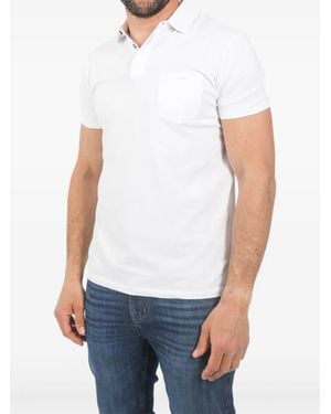 Rrd Poloshirt Mit Brusttasche - Weiß