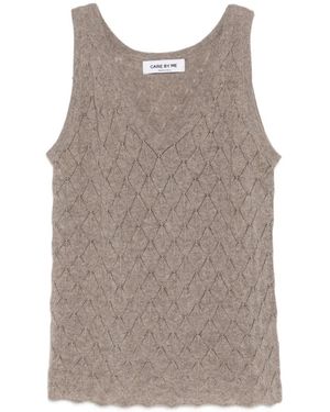 Care By Me Christine Top - Brown