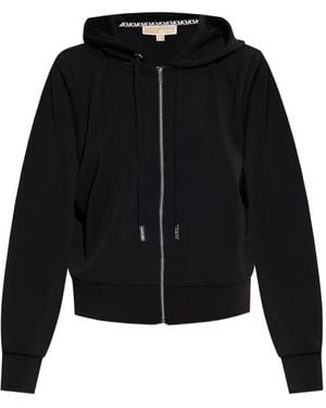 MICHAEL Michael Kors Zip-Up Hoodie - Black
