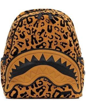 Sprayground The Wild One Savage Leopard-Print Backpack - Natural