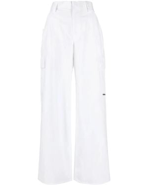 Alexander Wang Hoch Sitzende Cargohose - Weiß