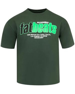 Pleasures T-Shirt Melrose Con Stampa Grafica - Verde