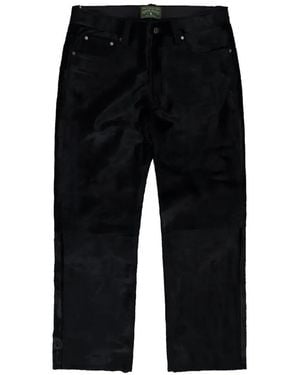 DENIM TEARS Calf-Hair Trousers - Black