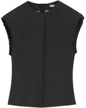 Ami Paris Ärmelloses Top - Schwarz