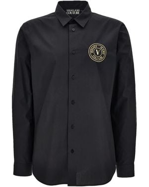 Versace Jeans Couture V-Emblem Shirt - Black